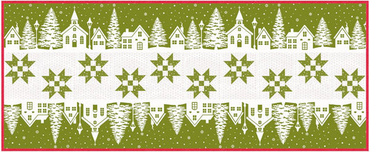 Christmas Village Runner Pattern