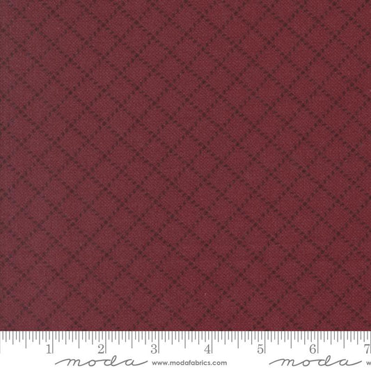 Prairie Gatherings Flannels - Merlot 49315 22F Moda #1