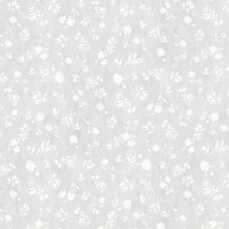Fields of Gold - Grey Floral Silhouettes