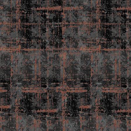 Scary Spice - Graphite Rough Plaid 24 Inch