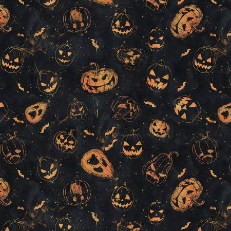 Scary Spice - Black Jack O Lanterns 9 Inch