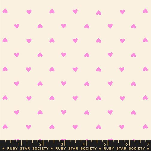 Trinketry - Hearts Basics Retro Playful Childrens Neon Rose
