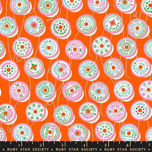 Trinketry - Spools Novelty Sewing Notions Retro Thread Goldfish