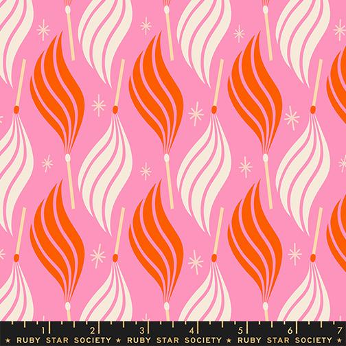 Trinketry - Lit Novelty Flame Retro Matches Flamingo