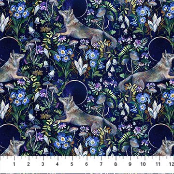 Full Moon - Navy Wolves