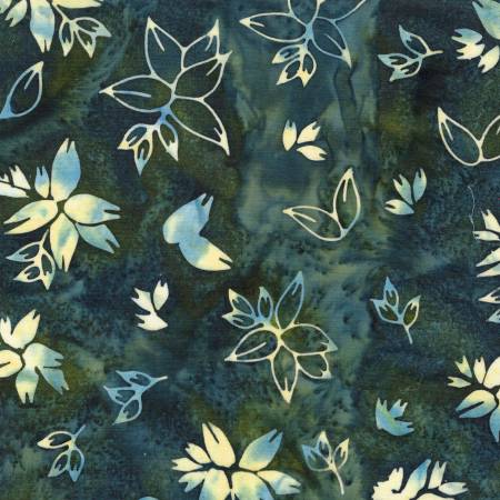 Frosted Foliage -Multi Green Grey Gold
