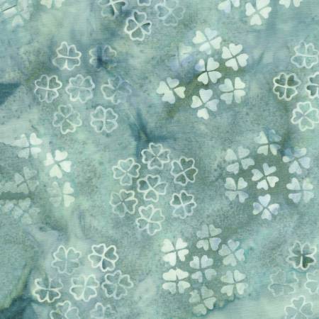 Frosted Foliage -Multi Grey Teal Iceberg