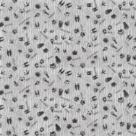 Gray Pawprint