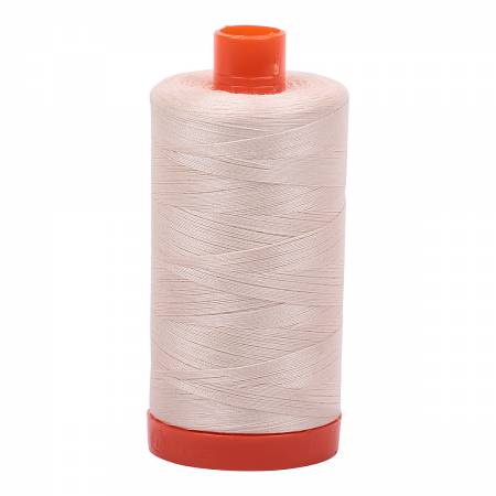 Aurifil Cotton Mako Thread 50wt 1300m - Light Sand - MK50 2000