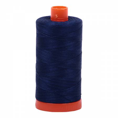 Aurifil Cotton Mako Thread 50wt 1300m - Dk Navy - MK50 2784