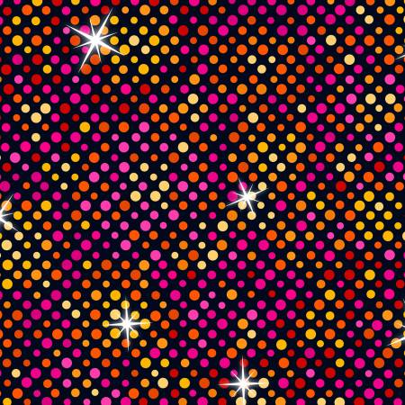 Disco! - Multi Big Glitter with Gold Metallic
