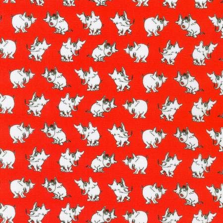 Red Elephants - A Little Dr. Seuss by Robert Kaufman