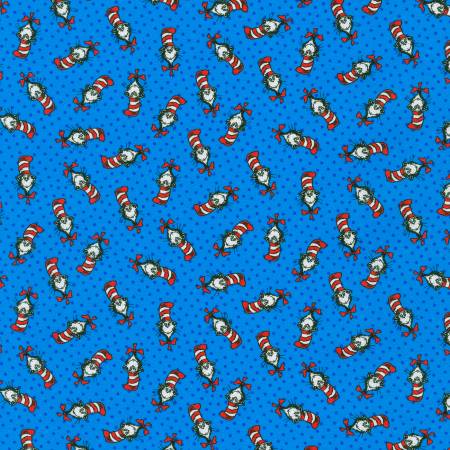 Blue Cat - A Little Dr. Seuss by Robert Kaufman