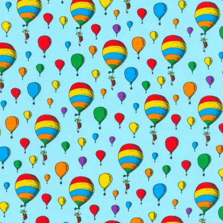 Blue Balloons - A Little Dr. Seuss by Robert Kaufman