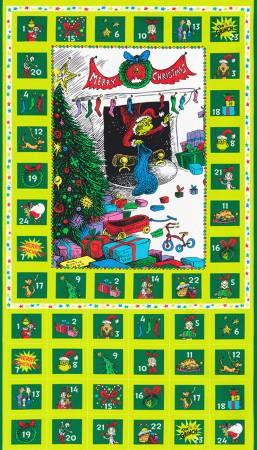 How the Grinch Stole Christmas - Advent Calendar Panel