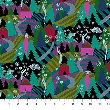 Cozy Christmas - Flurry Midnight