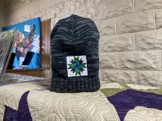 AQR Beanie Cap - Navy Heather