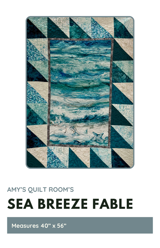 Sea Breeze Fable Quilt Kit by Villa Rosa Designs