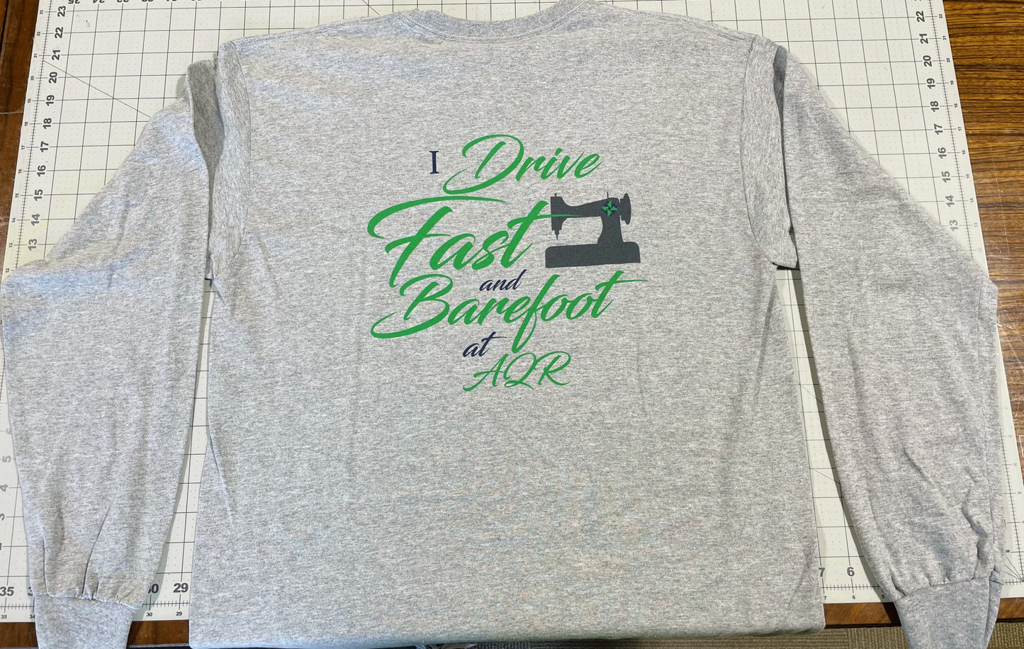 AQR Drive Fast Long Sleeve - Grey