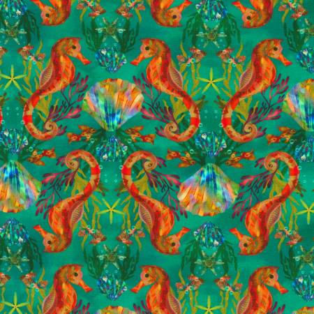 Oceanica - Seahorse Teal