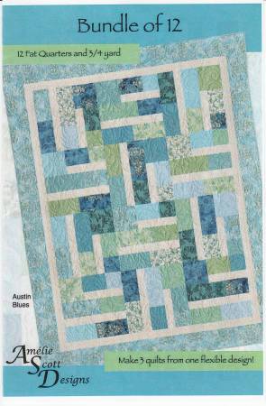 Bundle Of 12 Quilt by Amelie Scott