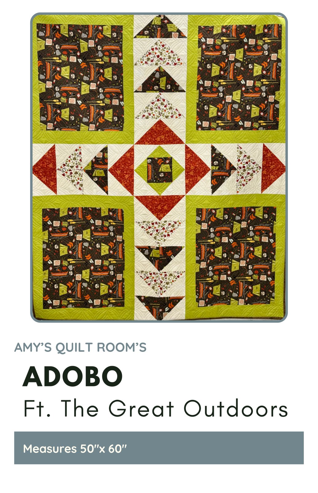 Adobo - The Great Outdoors Quilt Kit