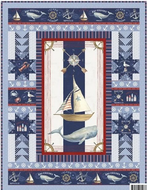 At the Helm Quilt Kit
