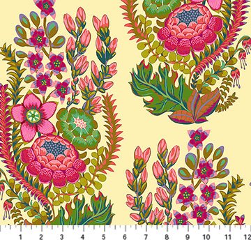 Backings No. 4 - Outstretched Cream Wide Backing (3-yard cut)