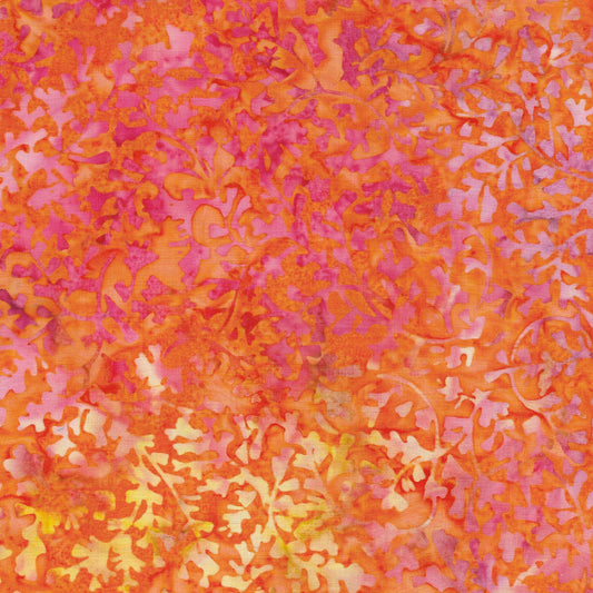 Leaf Vine-Nasturtium BE18-C1 / Island Batik