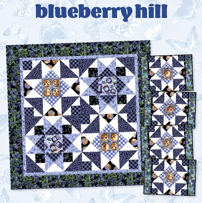 Blueberry Hill Placemat Kit