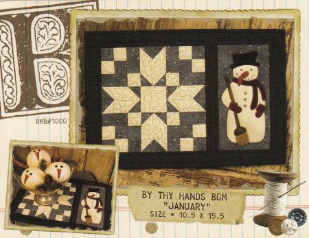 By Thy Hands Block of the Month - January