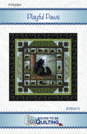 Playful Paws Bears Den Quilt Kit