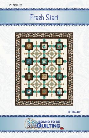 Fresh Start Quilt Kit(featuring Barista Collection)