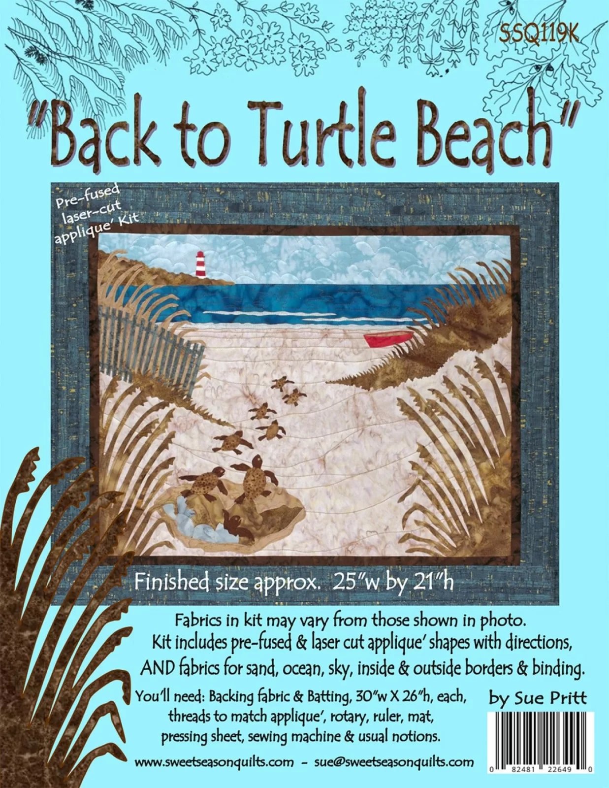 Laser Cut - Back to Turtle Beach