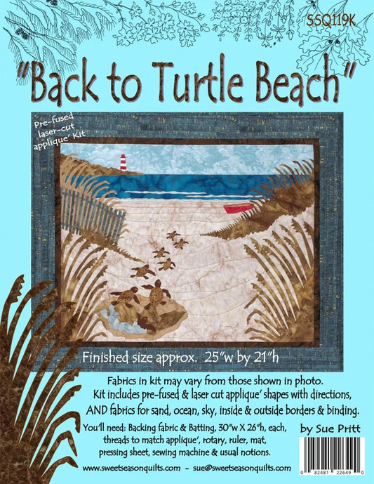 Laser Cut - Back to Turtle Beach