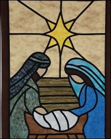 Blessed Stained Glass Quilt Pattern