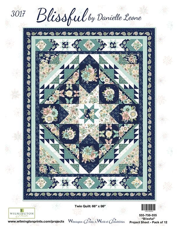 Blissful Twin Quilt Kit