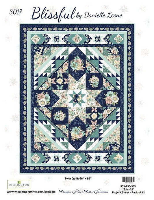 Blissful Twin Quilt Kit