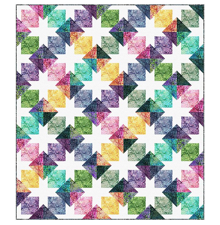 Blissful Stars Quilt Kit