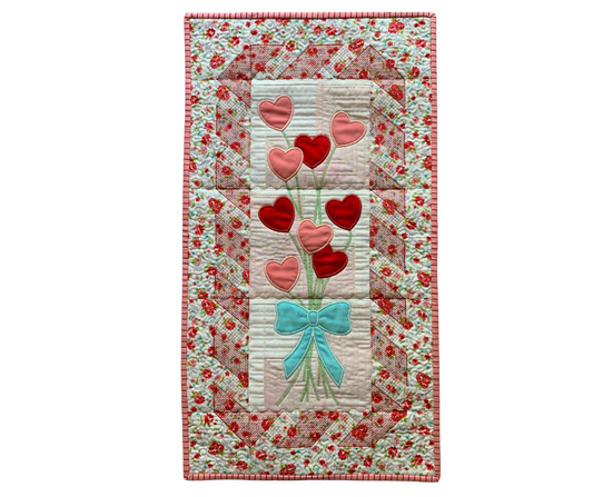 Bouquet of Hearts Embroidery Project