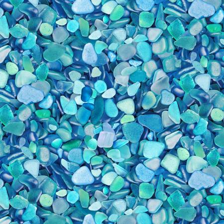 Beach Dreams - Beach Blue Pebbles