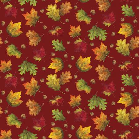 Monthly Placemats September Tossed Leaves