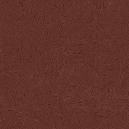 National Parks - Topographic Brown