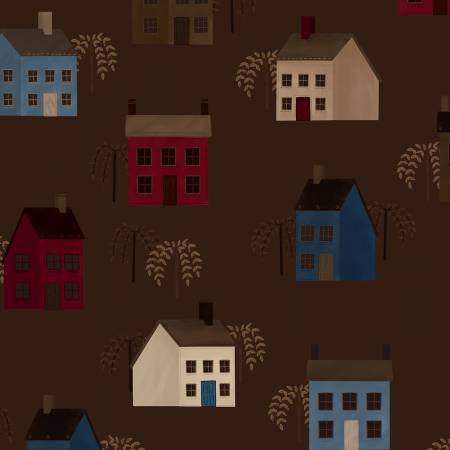 Huckleberry Saltbox - Main Brown