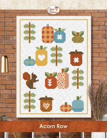 Acorn Row Applique Quilt Pattern