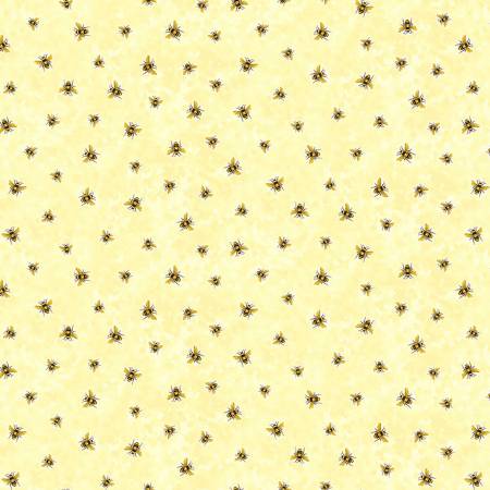 Row By Row 2023 - Yellow Tiny Flying Bee