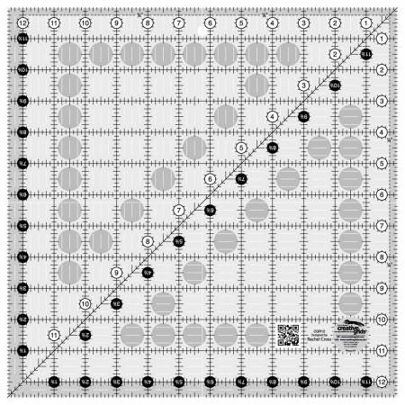 12-1/2" Square Creative Grids Ruler