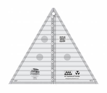 60 Degree Triangle 8" Creative Grids