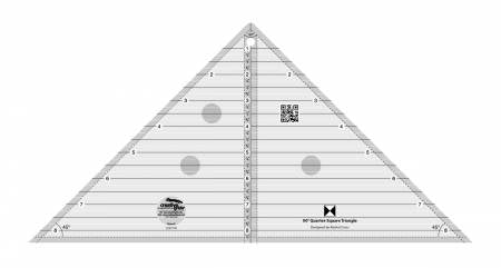 90 Degree Quarter-Square Triangle Creative Grids