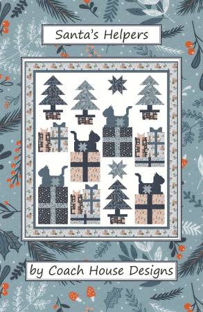 Santa's Helpers Pattern (featuring Purrfect Christmas fabric collection)